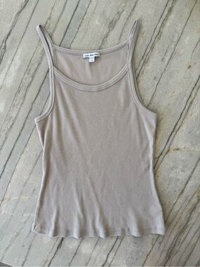 James Perse Thin Strap 90s Ribbed Tank Top Brand New Size Medium 2